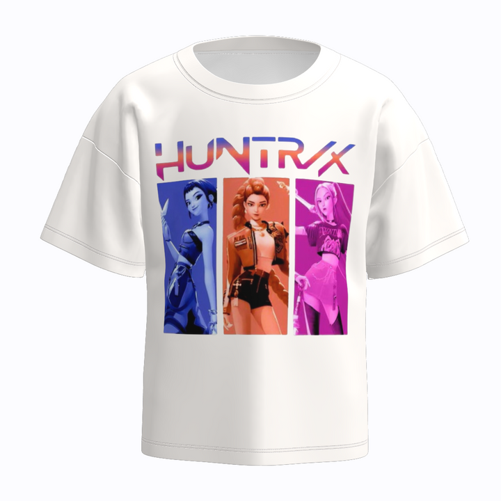 KDH K-pop inspired printed t-shirt for girls