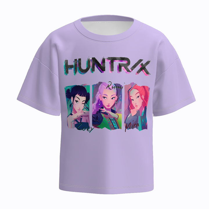 KDH K-pop inspired printed t-shirt for girls