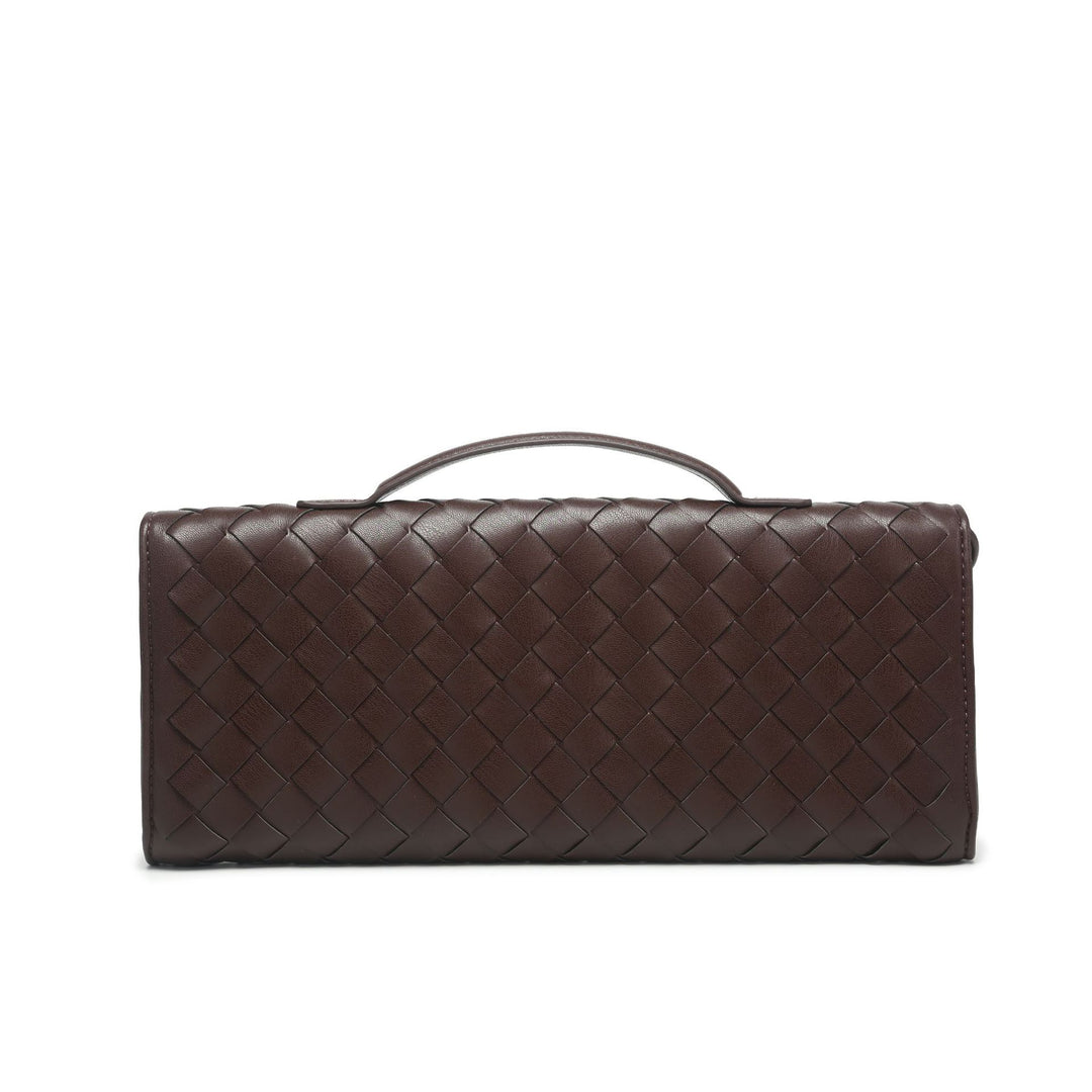 Weave leather clutch Women's Designer Clutch Bags