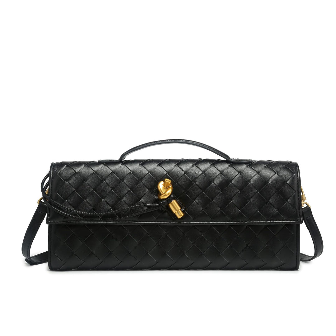Weave leather clutch Women's Designer Clutch Bags
