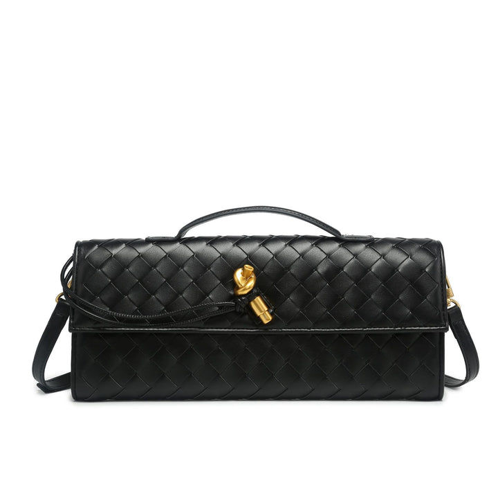 Weave leather clutch Women's Designer Clutch Bags