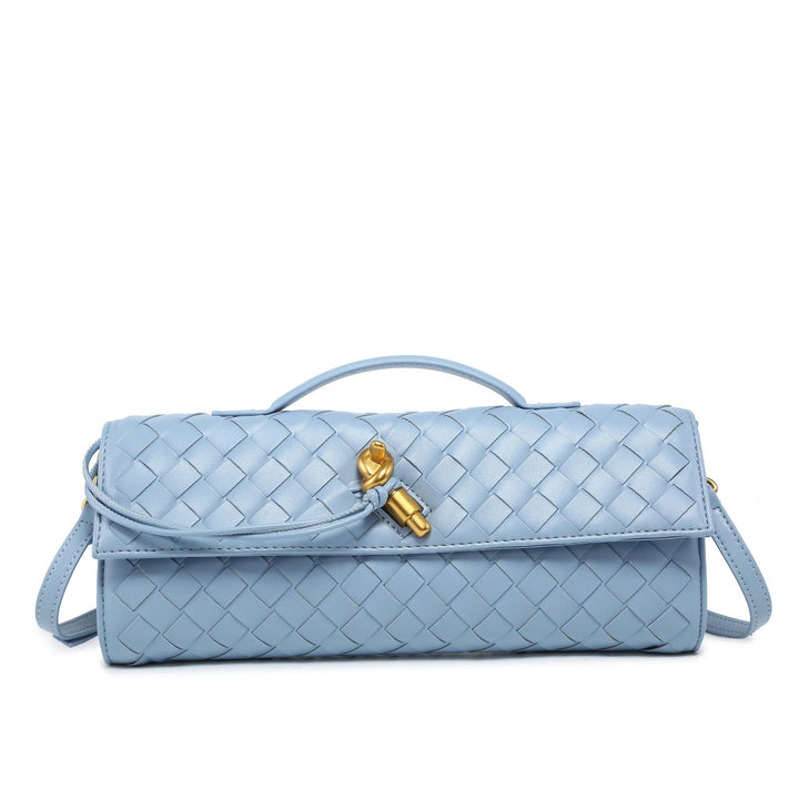 Weave leather clutch Women's Designer Clutch Bags