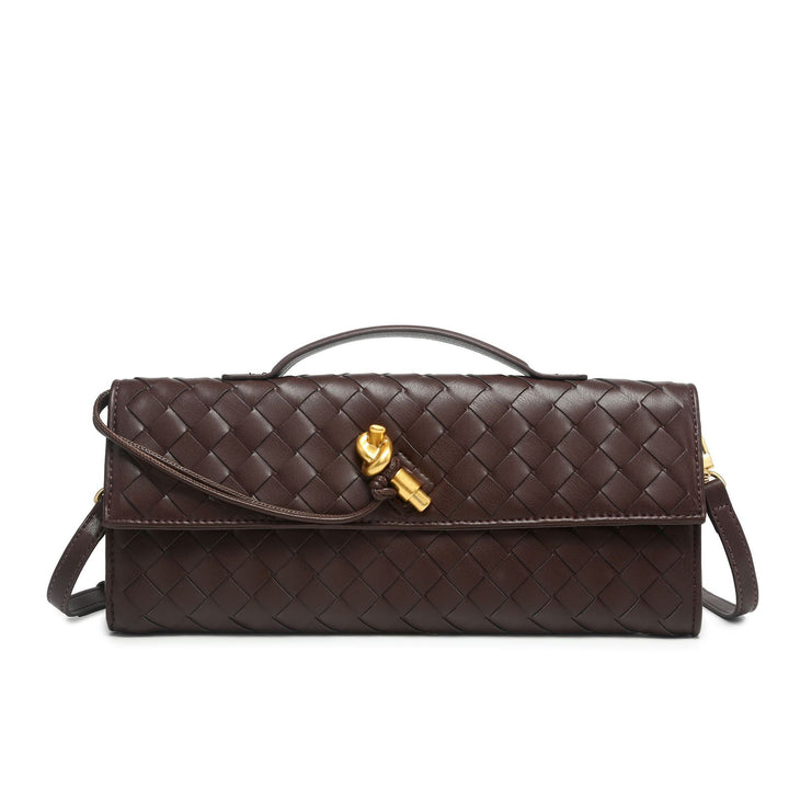 Weave leather clutch Women's Designer Clutch Bags