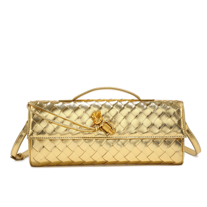 Weave leather clutch Women's Designer Clutch Bags