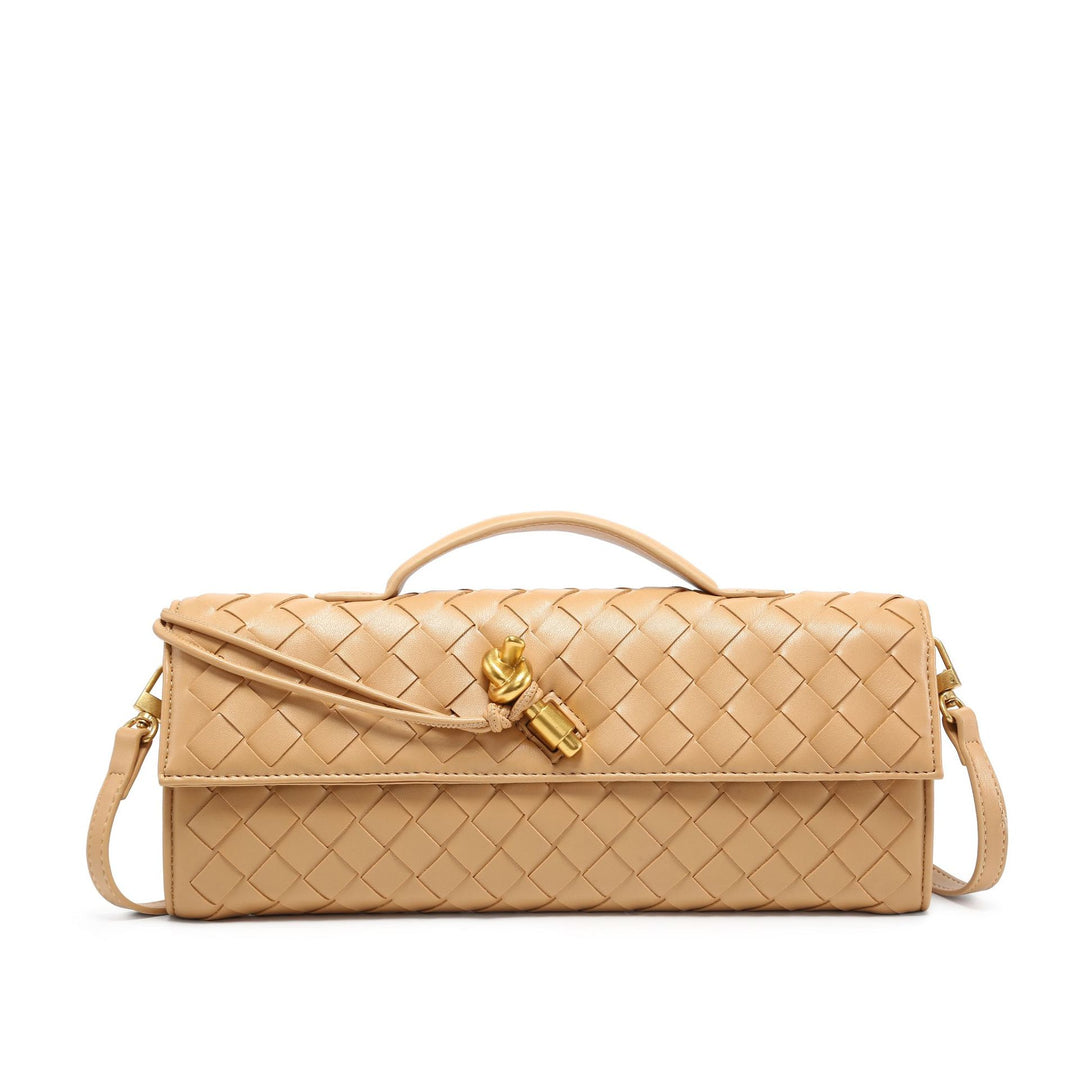 Weave leather clutch Women's Designer Clutch Bags