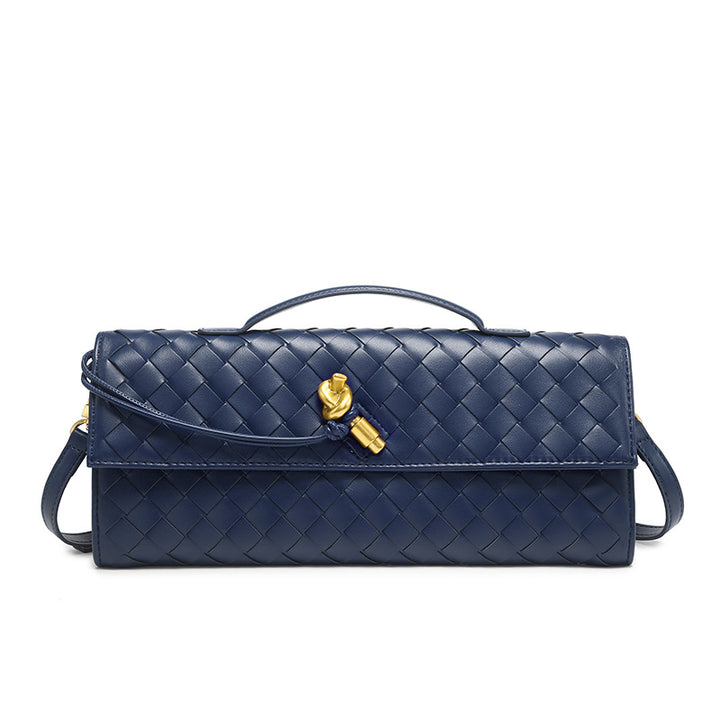 Weave leather clutch Women's Designer Clutch Bags