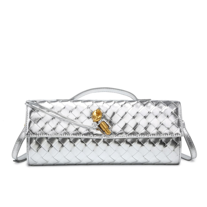 Weave leather clutch Women's Designer Clutch Bags