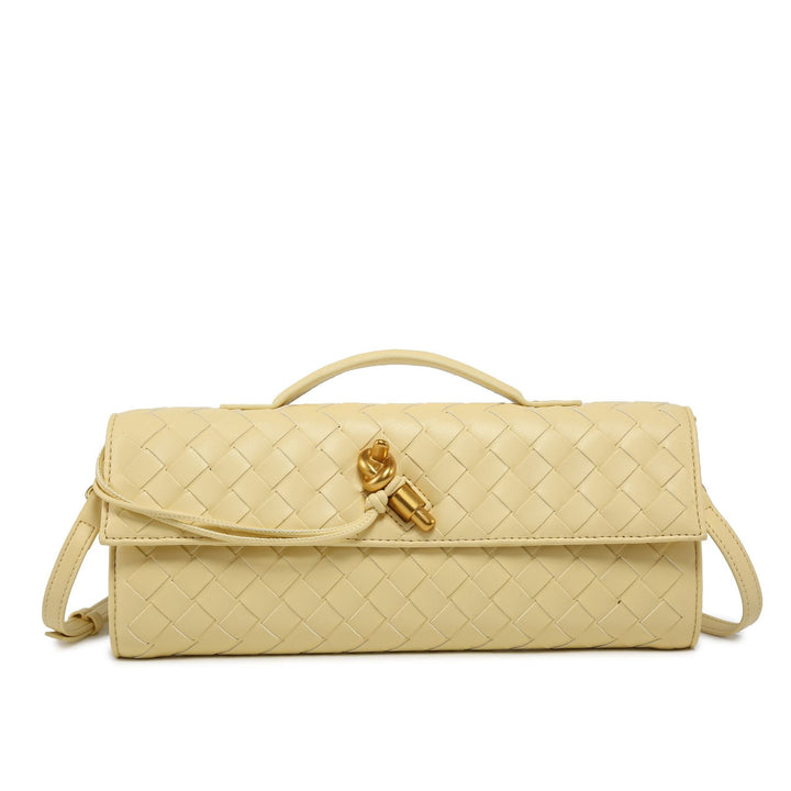 Weave leather clutch Women's Designer Clutch Bags