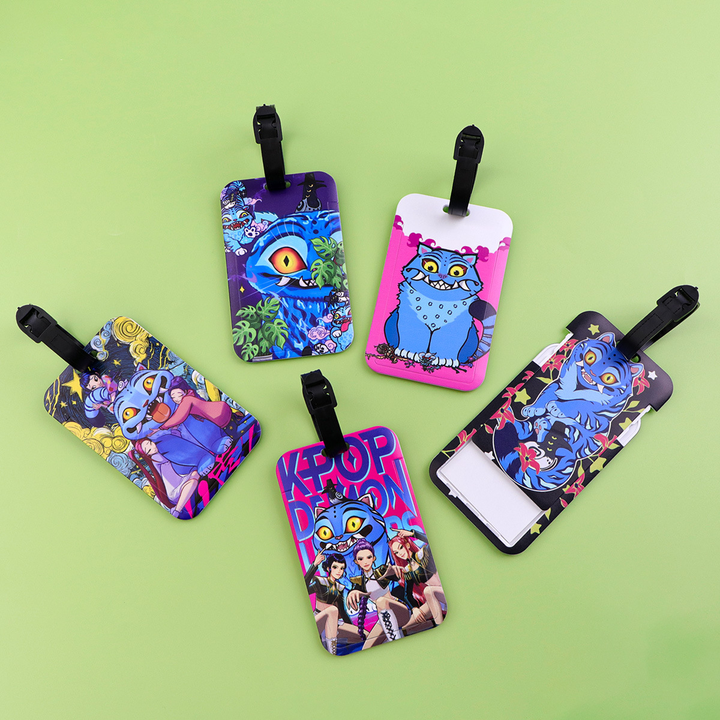 KDH K-pop inspired Luggage boarding pass