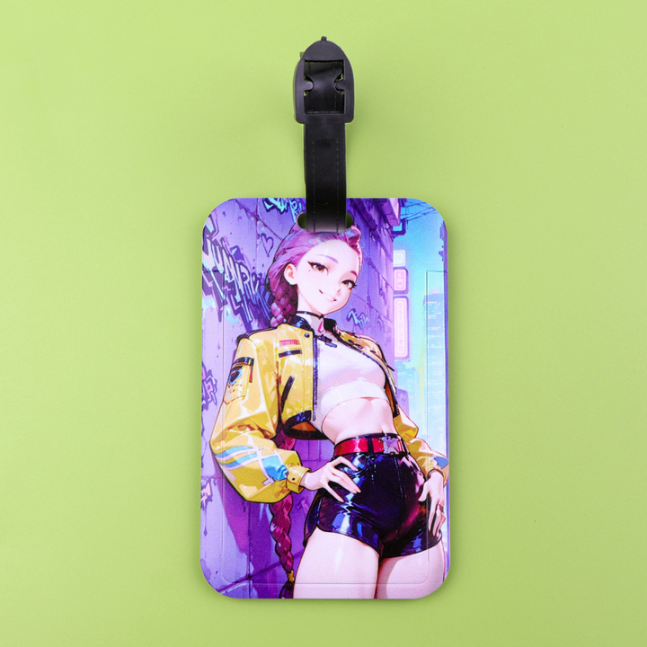 KDH K-pop inspired Luggage boarding pass