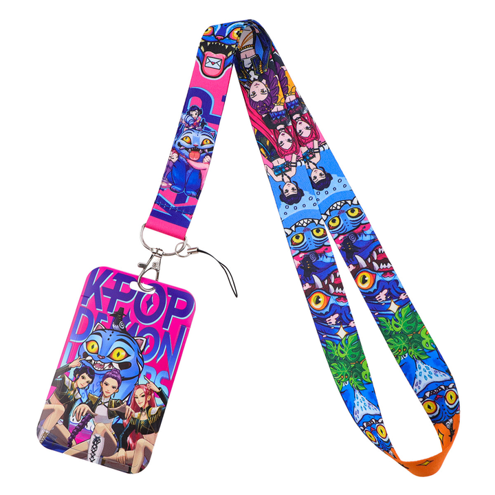 KDH K-pop inspired Phone lanyard card holder