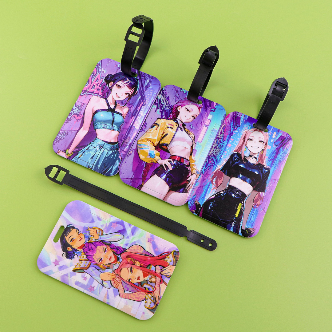 KDH K-pop inspired Luggage boarding pass