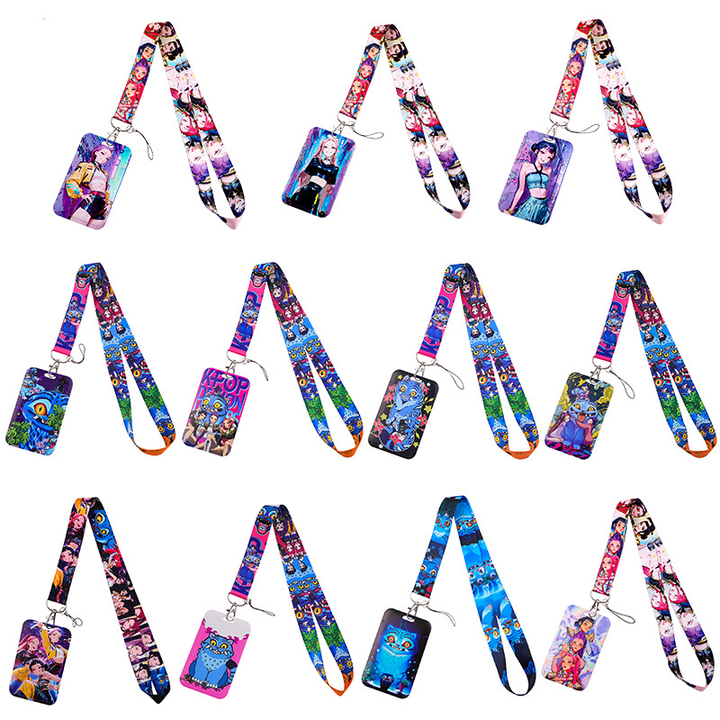 KDH K-pop inspired Phone lanyard card holder