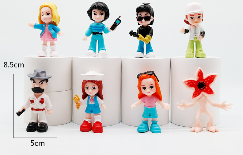 Stranger Things Carnivorous Plant Figurine Model Desktop Ornament Bag (6 Styles)