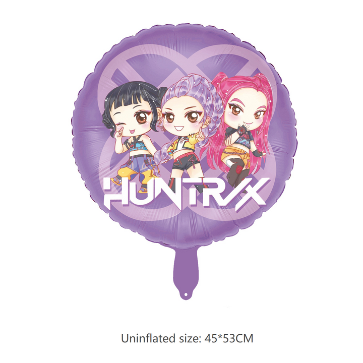 KDH K-pop inspired printed aluminum foil balloon-50unit