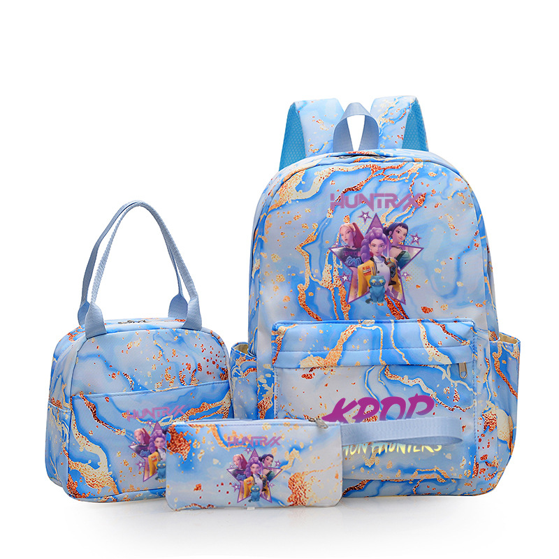 K-pop Witcher Girl Group Backpack Three-Piece Set