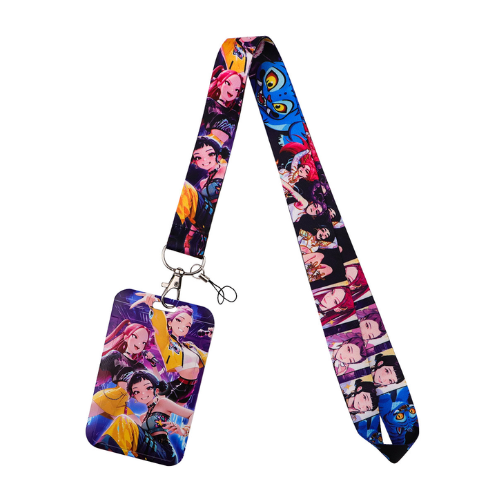 KDH K-pop inspired Phone lanyard card holder