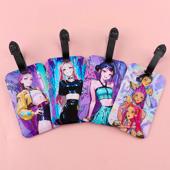 KDH K-pop inspired Luggage boarding pass