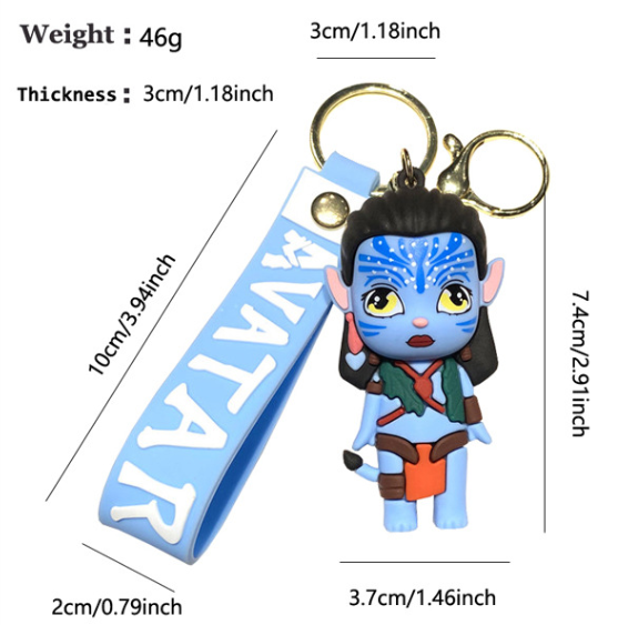 Cartoon Avatar keychain