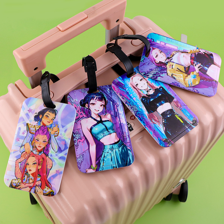 KDH K-pop inspired Luggage boarding pass