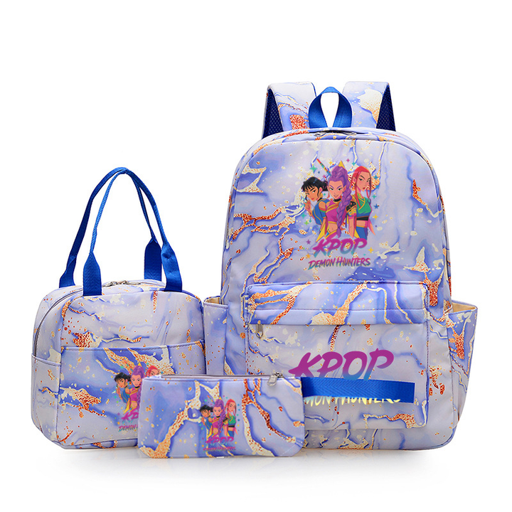K-pop Witcher Girl Group Backpack Three-Piece Set